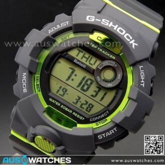 Casio G-Shock G-SQUAD Bluetooth Fitness Step Tracker Watch GBD-800-8, GBD800