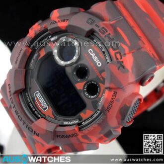 Casio G-SHOCK Military Camouflage Sport Watch GD-120CM-4, GD120CM