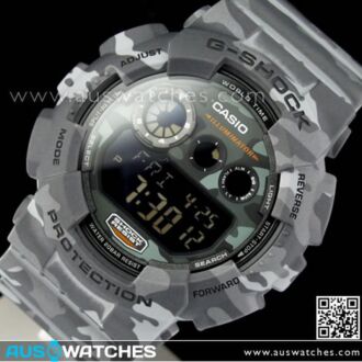 Casio G-SHOCK Military Camouflage Sport Watch GD-120CM-8, GD120CM