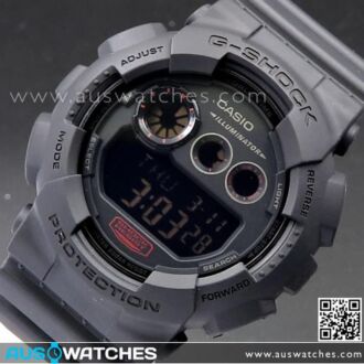 Casio G-Shock 200M Super Illuminator Military Watch GD-120MB-1, GD120MB