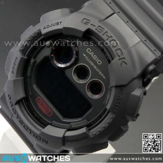 Casio G-Shock 200M Super Illuminator Military Watch GD-120MB-1, GD120MB