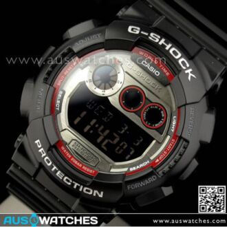 Casio G-Shock 200M Super Illuminator Flash Alert Watch GD-120TS-1, GD120TS