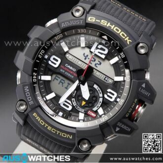 Casio G-Shock Mudmaster Master of G Twin Sensor Sport Watch GG-1000-1A, GG1000