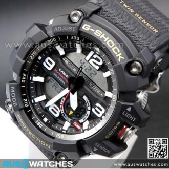 Casio G-Shock Mudmaster Master of G Twin Sensor Sport Watch GG-1000-1A, GG1000