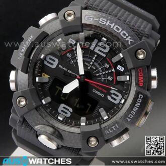 Casio G-Shock Mudmaster Quad Sensor Carbon Fiber Bluetooth Watch GG-B100-1A