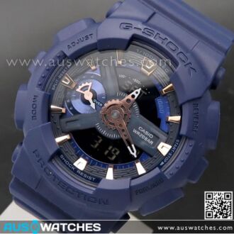 Casio G-Shock S Series Matte Blue Sport Watch GMA-S110CM-2A, GMAS110CM