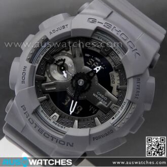 Casio G-Shock S Series Matte Drak Gray Sport Watch GMA-S110CM-8A, GMAS110CM