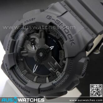 Casio G-Shock S Series Matte Drak Gray Sport Watch GMA-S110CM-8A, GMAS110CM