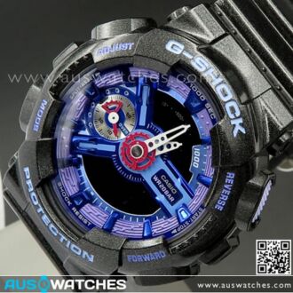 Casio G-SHOCK S-Series World time Unisex Watch GMA-S110HC-1A, GMAS110HC