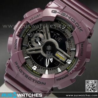 Casio G-Shock S Series Metalic Color Ladies Watch GMA-S110MC-6A, GMAS110MC