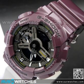 Casio G-Shock S Series Metalic Color Ladies Watch GMA-S110MC-6A, GMAS110MC