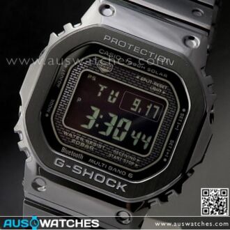 Casio G-Shock Solar Bluetooth Multiband 6 Stainless Steel Watch GMW-B5000GD-1, GMWB5000GD