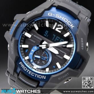 Casio G-Shock Gravitymaster Bluetooth Solar Watch GR-B100-1A2, GRB100