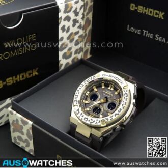 Casio G-Shock WILDLIFE PROMISING Collaboration Watch GST-S310WLP-1A9, GSTS310WLP