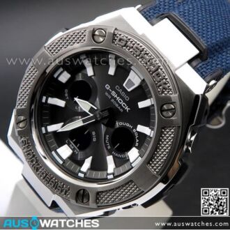 Casio G-Shock G-Steel Analog Digital Solar Watch GST-S330AC-2A, GSTS330AC