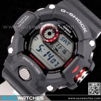 Casio G-Shock Rangeman Solar Multiband 6 Sport Watch GW-9400-1, GW9400