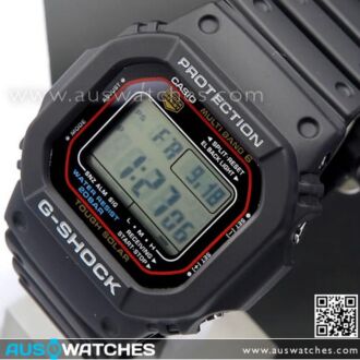 Casio G-Shock Solar 200M Multi-band 6 Atomic Sport Watch GW-M5610-1, GWM5610