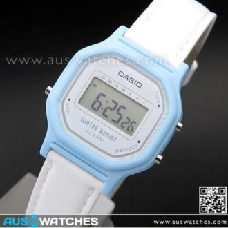 Casio Ladies Kids Leather Band Digital Watch LA-11WL-2A, LA11WL