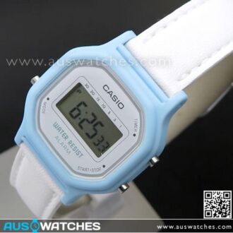 Casio Ladies Kids Leather Band Digital Watch LA-11WL-2A, LA11WL