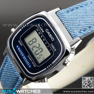 Casio Retro Alarm Digital Ladies Watches LA670WL-2A2, LA670WL