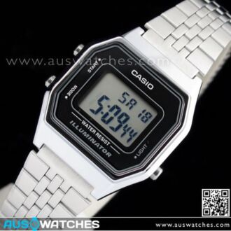 Casio Retro Digital Ladies Watches LA680WA-1DF, LA680WA