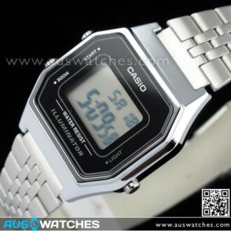 Casio Retro Digital Ladies Watches LA680WA-1DF, LA680WA