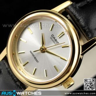 Casio Ladies Golden Analogue Quartz Watch LTP-1095Q-7A, LTP1095Q