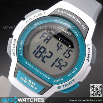 Casio Stopwatch Alarm Digital Watch WS-1000H-1AV, WS1000H