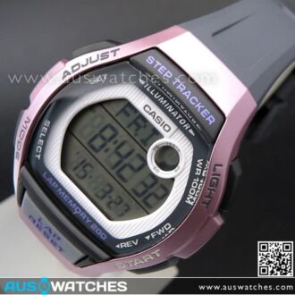 Casio Step Tracker LED 100M Sport Watch WS-2000H-1AV, WS2000H