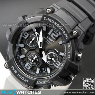 Casio Chronograph Stopwatch 100M Sport Watch MCW-100H-1A3, MCW100H