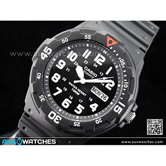 Casio Quartz Mens Analog Sports Watch MRW-200H-1BV MRW200H