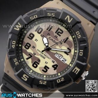 Casio Camouflage Quartz Analog Sports Watch MRW-220HCM-5BV, MRW220HCM