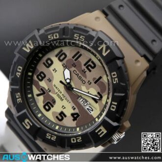 Casio Camouflage Quartz Analog Sports Watch MRW-220HCM-5BV, MRW220HCM