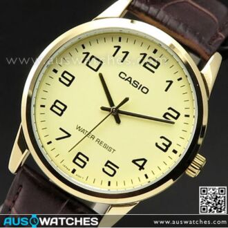 Casio Quartz Easy to Read Unisex Watch MTP-V001GL-9B, MTPV001GL