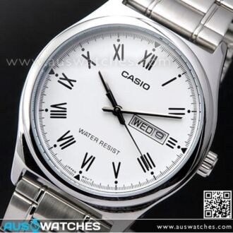 Casio Quartz Day Date Mens Watch MTP-V006D-7B, MTPV006D