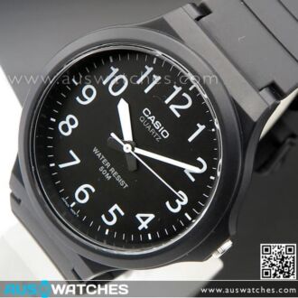 Casio Large Case Analog 50M Quartz Watch MW-240-1B, MW240