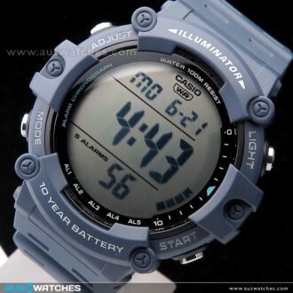 Casio Wide face 10-Year Battery Digital Watch AE-1500WH-2AV, AE1500WH