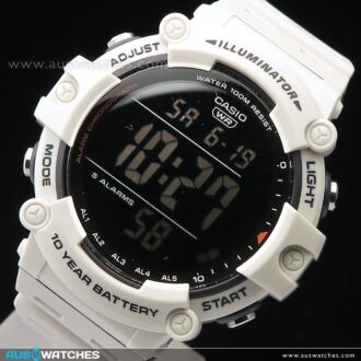 Casio Wide face 10-Year Battery Digital Watch AE-1500WH-8B2, AE1500WH
