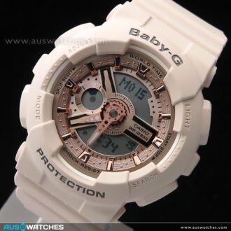 Casio Baby-G Beige x Rose Gold Analog Digital Sport Watch BA-110CP-4A