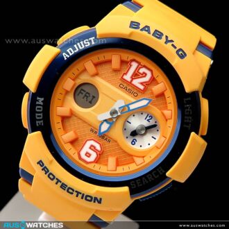 Casio Baby-G World Time 100M Resin Band Sport Watch BGA-210-4B, BGA210