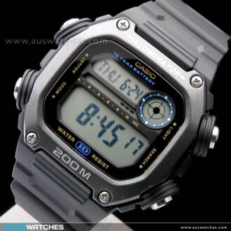 Casio Man Resin Band 200M Digital Watch DW-291HX-1A