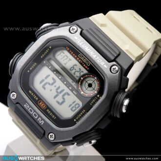 Casio Man Resin Band 200M Digital Watch DW-291HX-5A