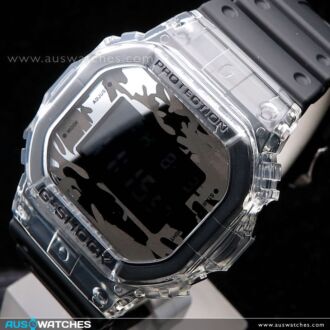 Casio G-Shock Camouflage Translucent Digital Watch DW-5600SKC-1, DW5600SKC