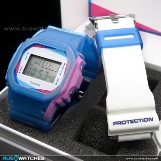 Casio G-Shock Over Print Box Set Digital Watch DWE-5600PR-2, DWE5600PR