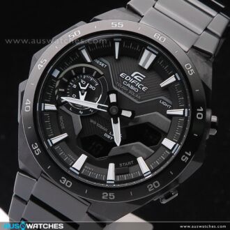 Casio Edifice Windflow Solar Bluetooth All Black Sport Watch ECB-2200DC-1A