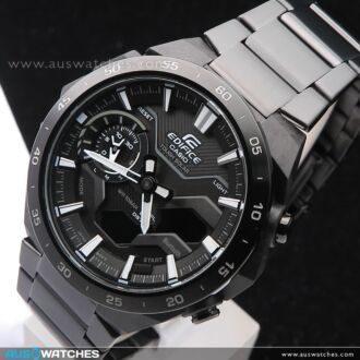 Casio Edifice Windflow Solar Bluetooth All Black Sport Watch ECB-2200DC-1A