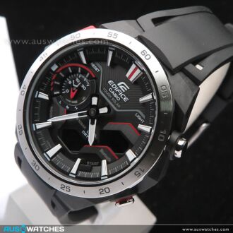 Casio Edifice Windflow Solar Bluetooth Black Resin Sport Watch ECB-2200P-1A