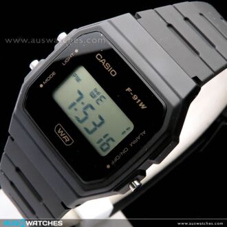 Casio Bio-Based Dark Gray Digital Unisex Watch F-91WB-8A
