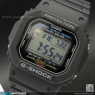 Casio G-Shock Tough Solar Digital Watch G-5600UE-1, G5600UE