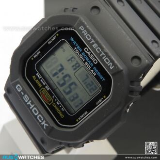 Casio G-Shock Tough Solar Digital Watch G-5600UE-1, G5600UE